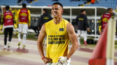 Vino Tinto recibió a Barcelona Sporting Club en el estadio Olímpico Atahualpa por una fecha mas del campeonato nacional LigaPro el pasado 23 de agosto del 2025.