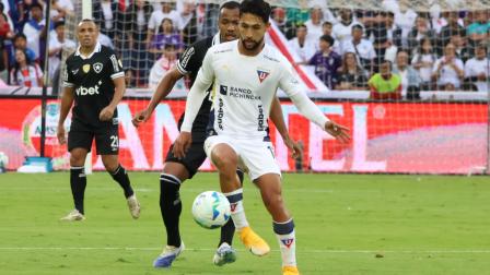 Encuentro entre Liga de Quito VS Botafogo por Copa Libertadores en el estadio Rodrigo Paz el pasado 21 de agosto.