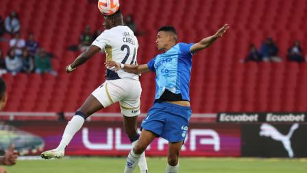 Liga y Macará empataron 1-1 en el estadio Rodrigo Paz Delgado.