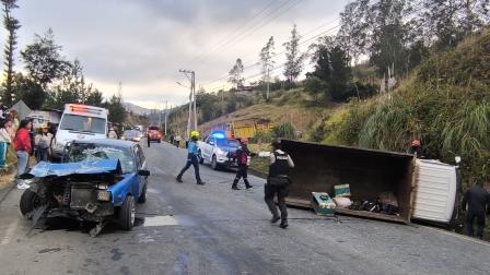 Un siniestro de tránsito dejó seis personas heridas y un muerto este sábado 30 de agosto del 2025.