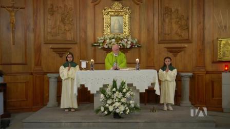 Misa del domingo con el padre Allan Mendoza desde la Capilla La Dolorosa del colegio San Gabriel de Quito