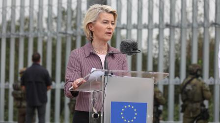 El avión de Ursula von der Leyen, presidenta de la Comisión Europea, sufrió interferencias en su GPS.