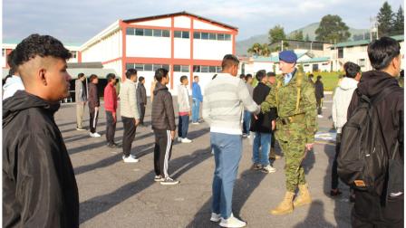 Jóvenes entre 18 y 21 años podrán acceder al proceso de acuartelamiento en Ecuador