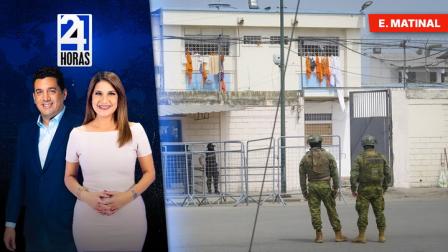 Revise las noticias más destacadas de Ecuador en nuestro Noticiero 24 Horas Emisión Matinal de este lunes 8 de diciembre del 2025. Con Liz Valarezo y Milton Pérez