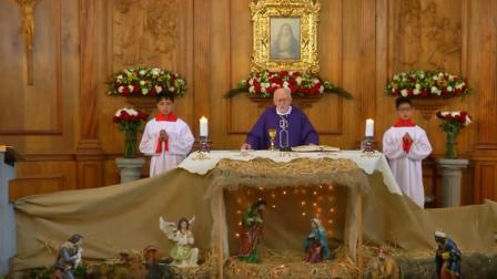 Misa del domingo con el padre Allan Mendoza desde la Capilla La Dolorosa del colegio San Gabriel de Quito.