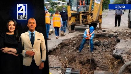 Revise las noticias más destacadas de Quito en la Primera Emisión del Noticiero 24 Horas de este viernes 16 de enero del 2026. Andrea Samaniego  y Juan Miguel Rodríguez .