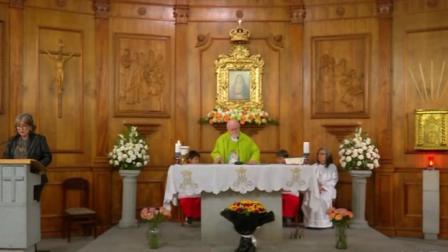 Misa del domingo con el padre Allan Mendoza desde la Capilla La Dolorosa del colegio San Gabriel de Quito.