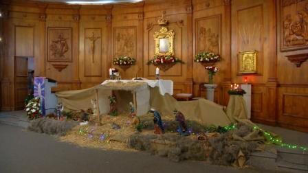 Misa del domingo con el padre Allan Mendoza desde la Capilla La Dolorosa del colegio San Gabriel de Quito.