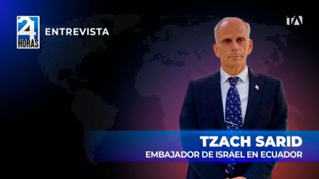 Es una operación conjunta y coordinada entre Estados Unidos e Israel, no estamos solos ahí", Tzach Sarid, embajador de Israel en Ecuador, sobre la guerra en Medio Oriente