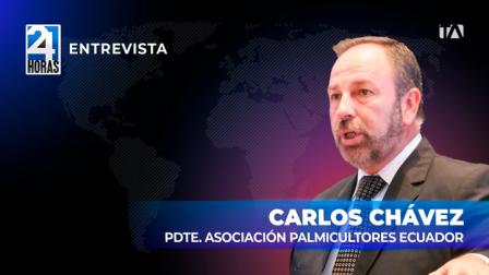 Carlos Chávez, pdte. Asociación de Palmicultores del Ecuador