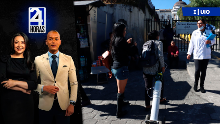 Revise las noticias más destacadas de Quito en la Primera Emisión del Noticiero 24 Horas de este jueves 5 de marzo del 2026. Andrea Samaniego  y Juan Miguel Rodríguez.