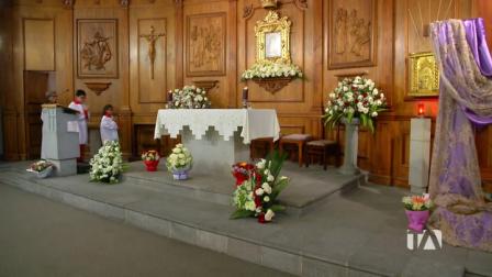 Misa del domingo 22 de marzo del 2026, con el padre Allan Mendoza, desde la Capilla La Dolorosa del colegio San Gabriel de Quito.