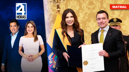 Revise las noticias más destacadas de Ecuador en nuestro Noticiero 24 Horas Emisión Matinal de este jueves 26 de marzo del 2026. Con Liz Valarezo y Milton Pérez.