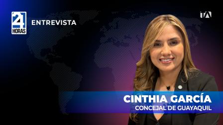 "Lo que debería hacer por decencia es renunciar", delcaró Cinthia García, concejal de Guayaquil, sobre sobre la gestión de Aquiles Álvarez.