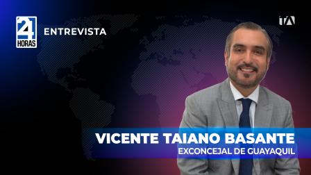 "Guayaquil no puede tener un vacío de poder" destacó Vicente Taiano, exconcejal de Guayaquil, sobre la estabilidad política del Municipio de Guayaquil