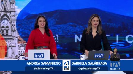 Revise las noticias más destacadas de Quito en la Segunda Emisión del Noticiero 24 Horas de este viernes 17 de abril del 2026. Con Gabriela Galárraga y Andrea Samaniego.
