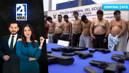 Revise las noticias más destacadas de Guayaquil en la Emisión Central del Noticiero 24 Horas de este miércoles 13 de mayo del 2026. Con Carlos Sacoto y Valerie Villalva.
