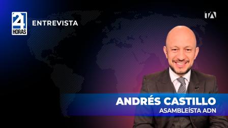 "La Asamblea tiene la facultad de fiscalizar si existen recursos públicos de por medio" señaló Andrés Castillo, asambleísta de ADN, sobre el alcance del control político que ejerce la Función Legislativa.