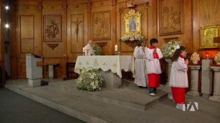 Misa del domingo 31 de mayo del 2026, con el padre Allan Mendoza, desde la Capilla La Dolorosa del colegio San Gabriel de Quito