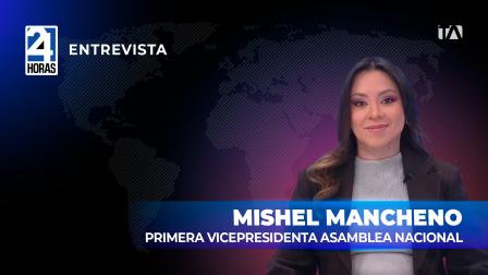 "El caso Progen será tratado en el Pleno de la Asamblea Nacional en el momento oportuno" indicó Mishel Mancheno, primera vicepresidenta de la Asamblea Nacional, sobre la fiscalización al Caso Progen.