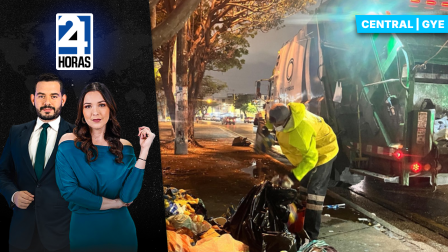 Revise las noticias más destacadas de Guayaquil en la Emisión Central del Noticiero 24 Horas de este jueves 4 de junio del 2026. Con Carlos Sacoto y Bernarda Cevallos.