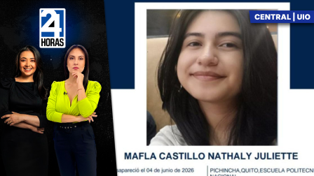 Revise las noticias más destacadas de Quito en la Emisión Central del Noticiero 24 Horas de este martes 9 de junio del 2026. Con Stephany Paz y Andrea Samaniego.