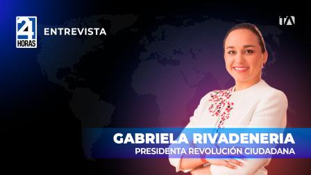 "El Gobierno no quiere competir con la oposición (...) sin embargo, vamos a estar en papeleta", señaló Gabriela Rivadeneria, presidenta de la Revolución Ciudadana, sobre la suspensión de organizaciones políticas de cara a la elecciones seccionales.