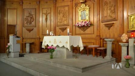 Misa del domingo 16 de agosto del 2026, con el padre Allan Mendoza, desde la Capilla La Dolorosa del colegio San Gabriel de Quito.