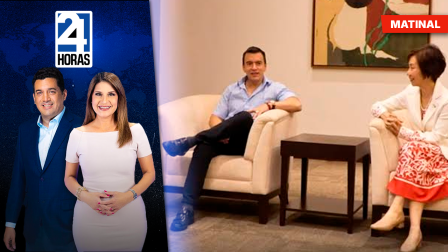 Revise las noticias más destacadas de Ecuador en nuestro Noticiero 24 Horas Emisión Matinal del lunes 24 de agosto del 2026. Con Liz Valarezo y Milton Pérez.
