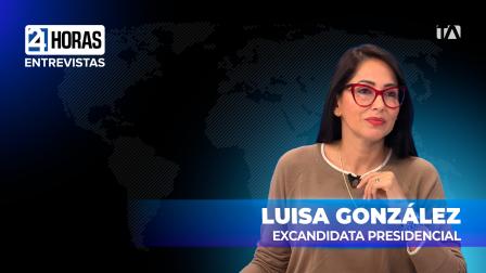 "Las organizaciones sociales y políticas están conformadas por muchos miembros. Lo que diga uno u otro miembro no es la voz de la mayoría. El momento histórico nos llama a tener madurez política", dice, Luisa González, excandidata presidencial, sobre la objeción a su candidatura a la Prefectura de Manabí.
