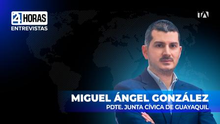 "Lo primero es construir un plan para la ciudad sobre hacia donde tiene que ir en diferentes aspectos: educación, cultura, infraestructura, urbanismo, social, empleo, etc." indicó Miguel Ángel Gonzáles, presidente de la Junta Cívica de Guayaquil,