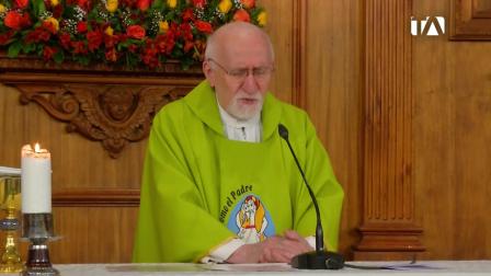 Misa del domingo 6 de septiembre del 2026, con el padre Allan Mendoza, desde la Capilla La Dolorosa del colegio San Gabriel de Quito