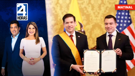Revise las noticias más destacadas de Ecuador en nuestro Noticiero 24 Horas Emisión Matinal del jueves 10 de septiembre del 2026. Con Liz Valarezo y Milton Pérez.