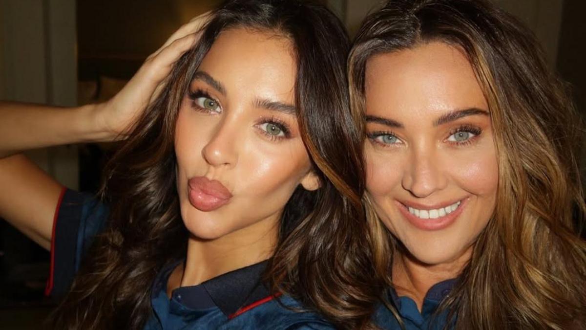 Kathy Lynn Mejía motiva a Nadia antes de la final de Miss Universo 2025 en Tailandia