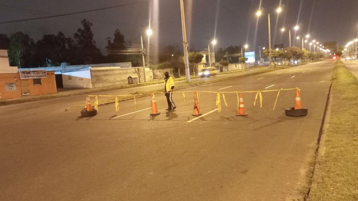 Estos son los cierres viales en la capital debido a las manifestaciones