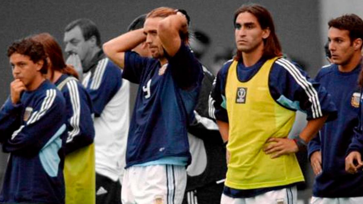 La pesadilla que Argentina vivió en el Mundial del 2002, al que llegó