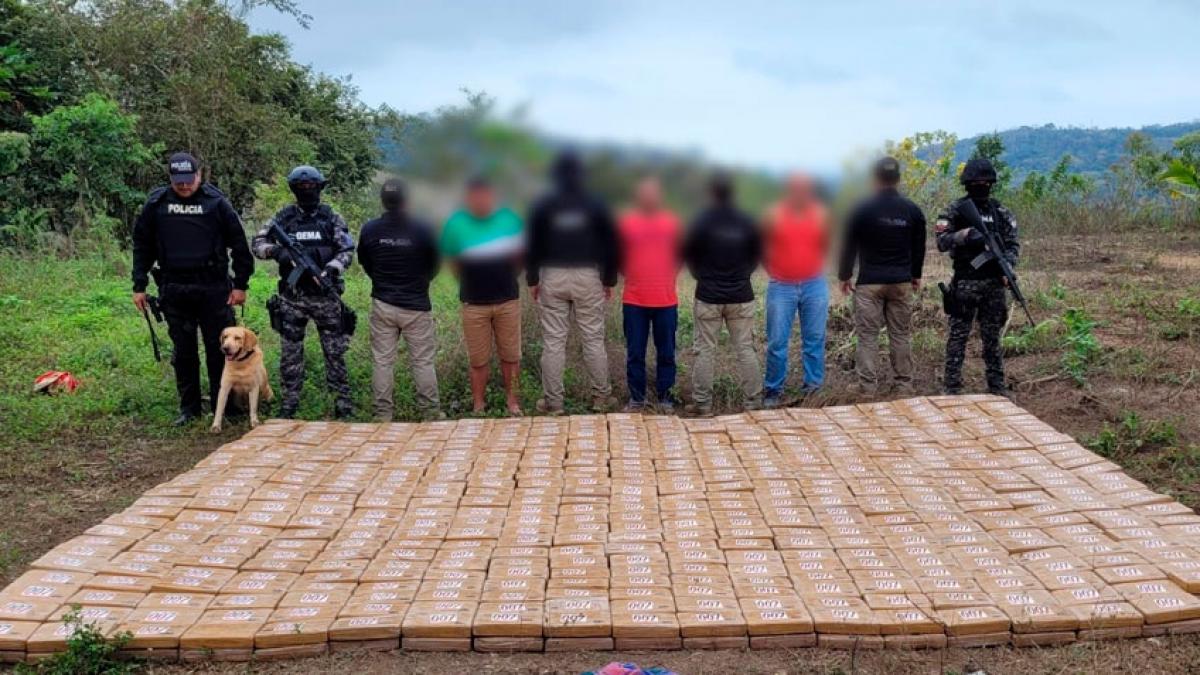 Ecuador bordea las 140 toneladas de drogas incautadas en lo que va del 2022