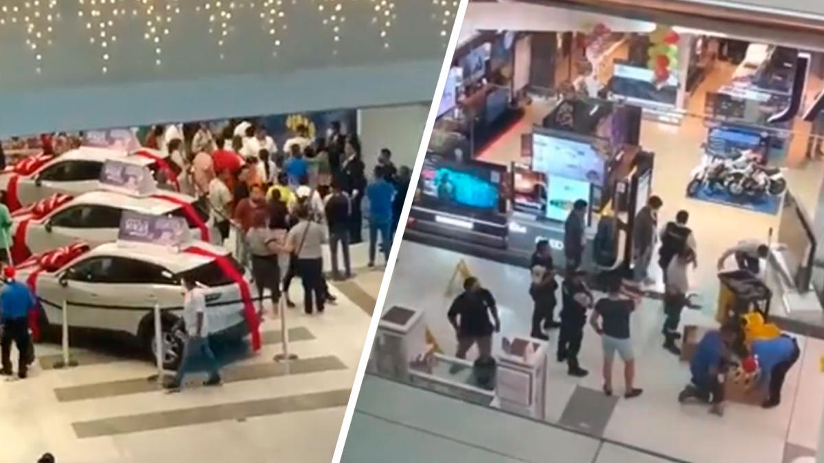 Pánico en centro comercial de Guayaquil por confuso incidente