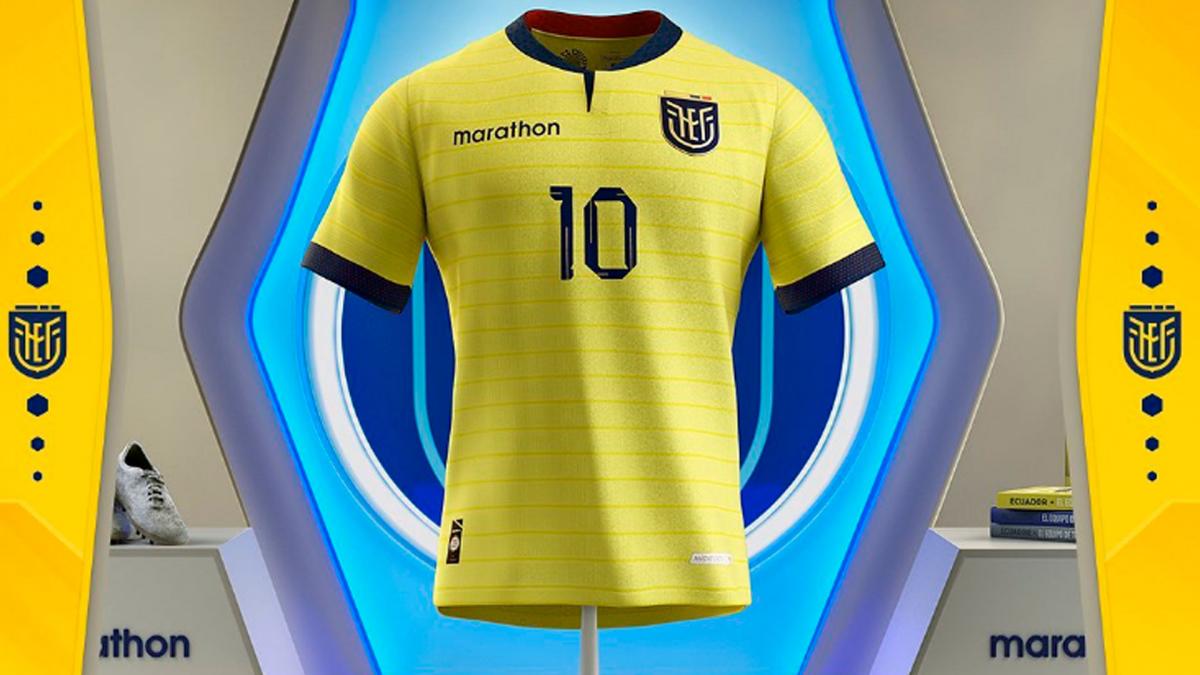 Así es la nueva camiseta que lucirá la Selección de Ecuador en ...