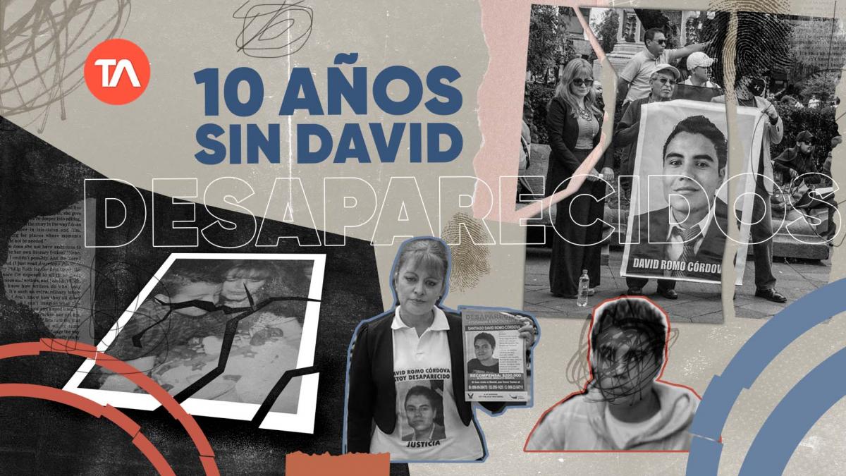 Una década sin David Romo, desaparecido en 2013