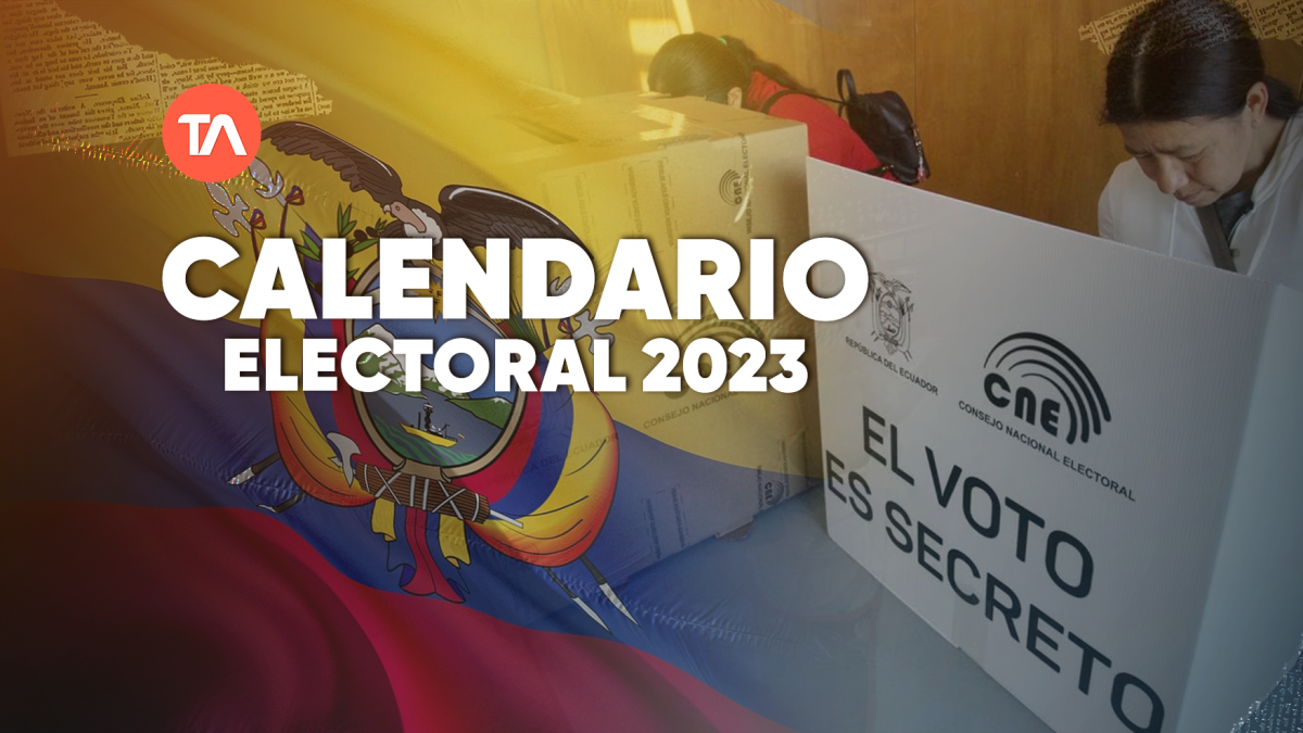 Este es el calendario electoral para las elecciones del 2023