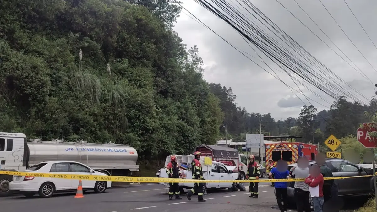 Nueve heridos en siniestros en Quito este sábado 28 de diciembre del 2024