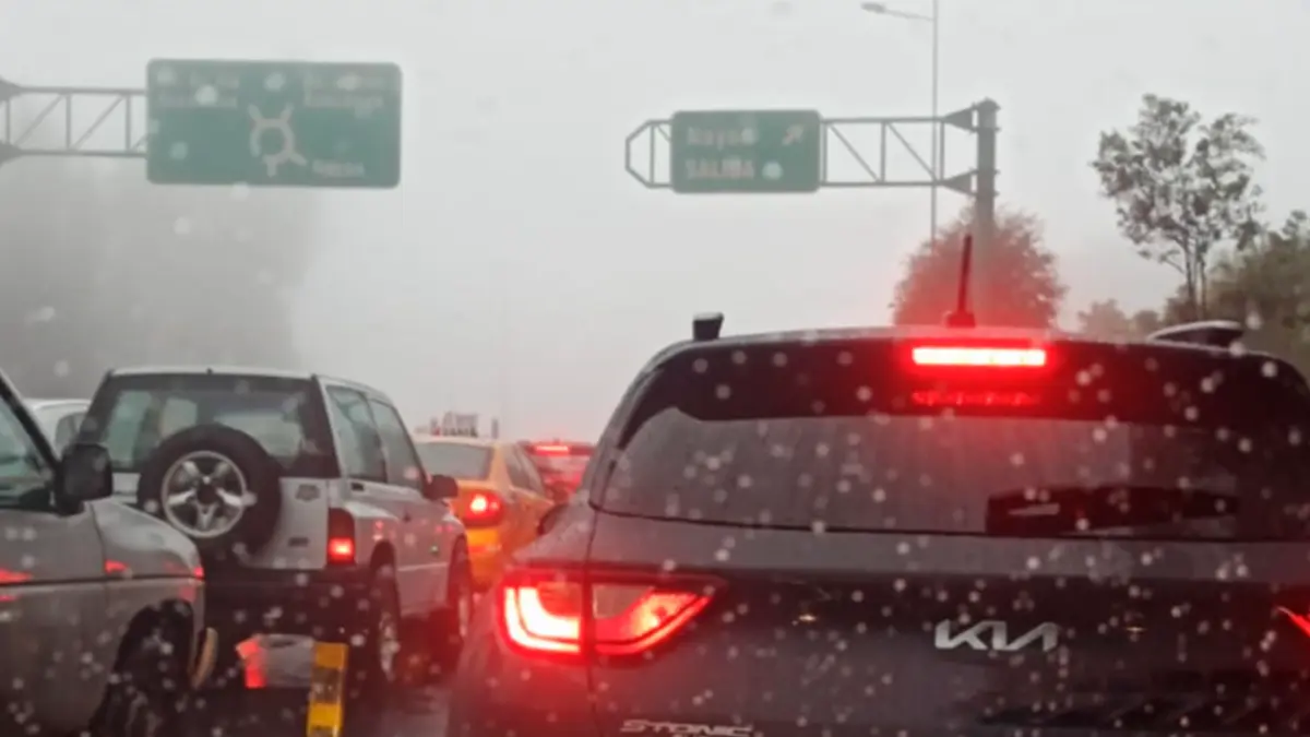 Caos vehicular en Quito por las lluvias este jueves 27 de marzo de 2025