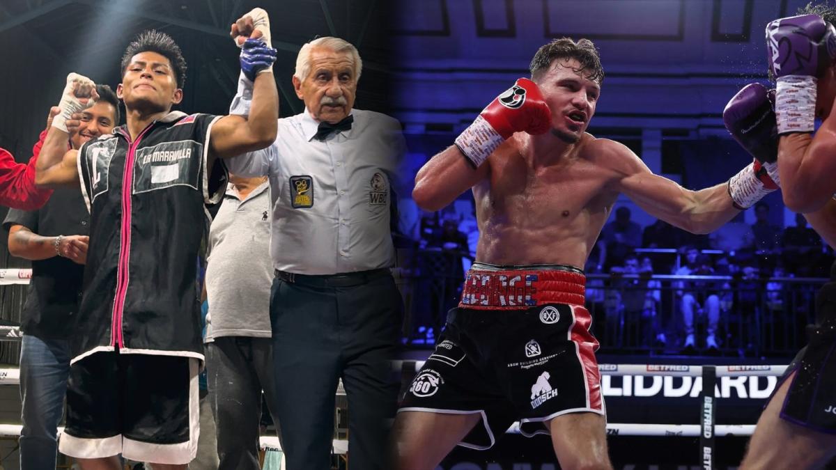 El boxeo vuelve al Julio César Hidalgo: el 'Zurdito' Tzamarenda vs. Andrés Peñalosa