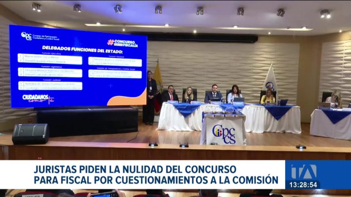 Juristas exigen nulidad del concurso para Fiscal General ante falta de ...