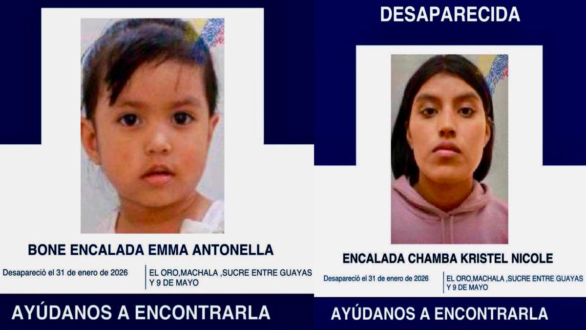 Fiscalía pide a la ciudadanía información de una madre y su hija ...
