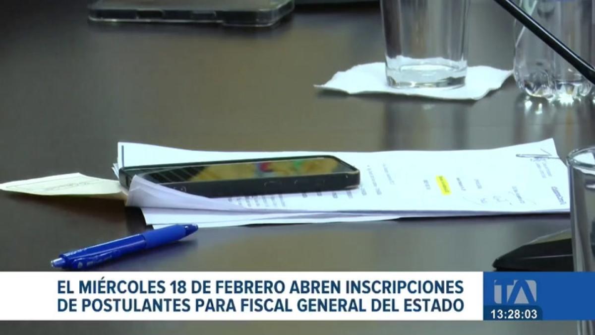 Inscripciones para elegir al nuevo Fiscal General del Estado inician ...