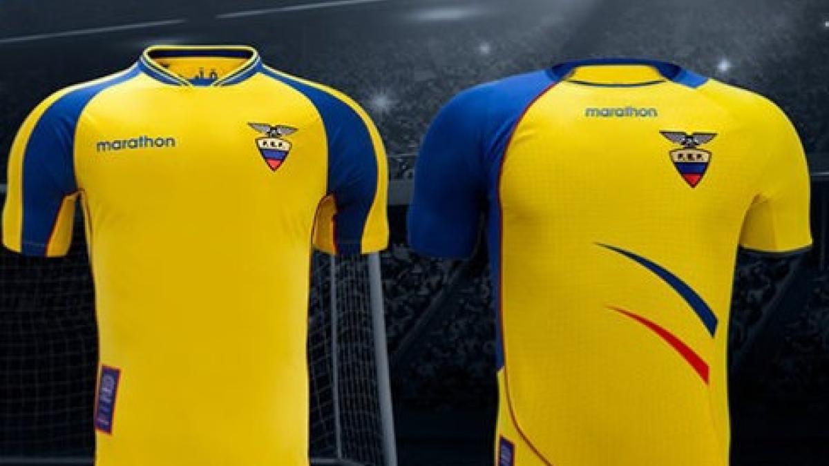Estas han sido las camisetas de la Selección de Ecuador en los cuatro ...