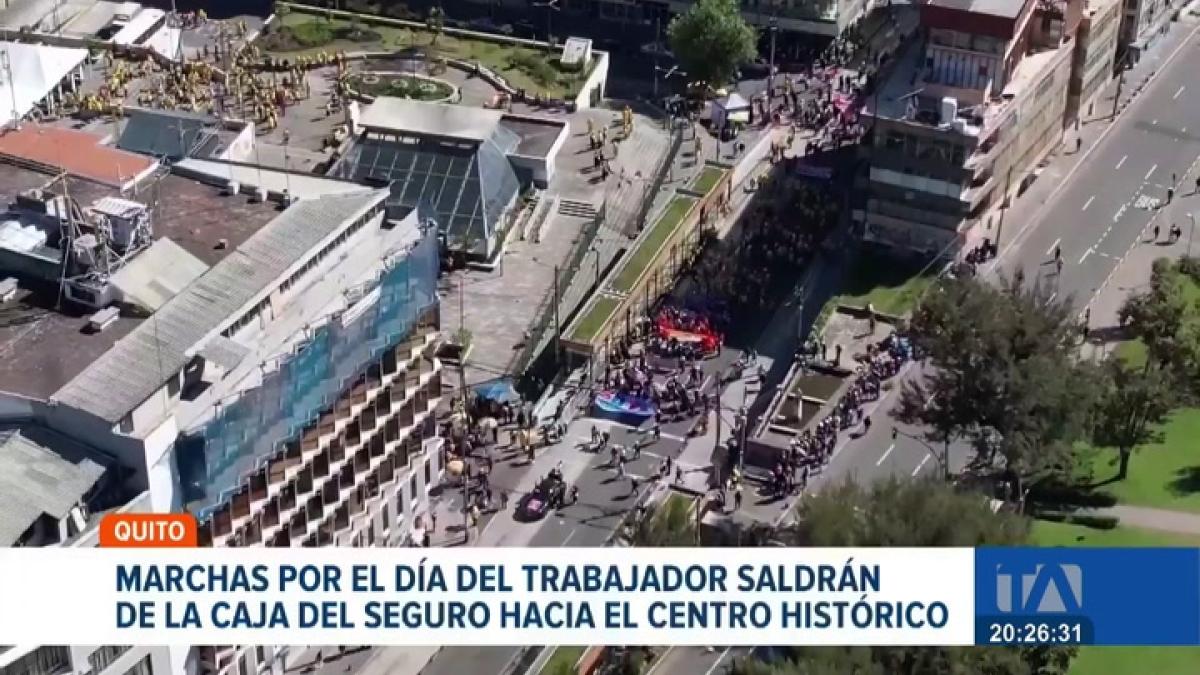 AMT anuncia cierres viales en Quito por marchas de trabajadores en ...