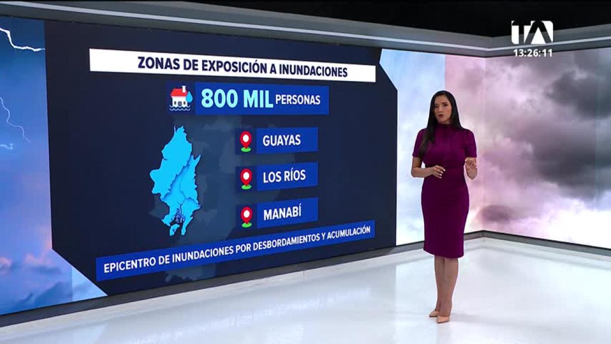 Plataforma 'Alístate Ecuador' identifica zonas de riesgo por inundaciones y deslaves
